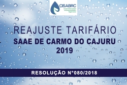 Reajuste Tarifário 2019