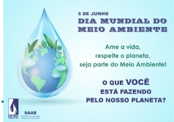 05 de Junho: Dia Mundial do Meio Ambiente