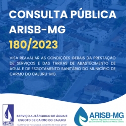 Edital de Consulta Pública ARISBMG  1802023